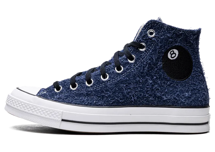 Converse Converse x Stüssy Chuck 70 8-Ball Sargasso Sea/White/Black (A03711C)