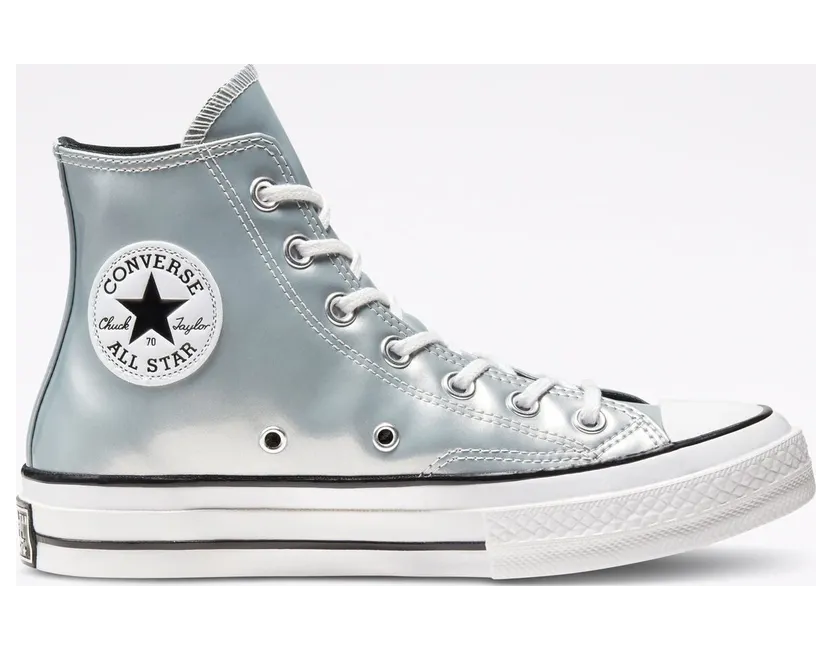 Converse Industrial Glam Chuck 70 High Top Silver Silver (568796C)