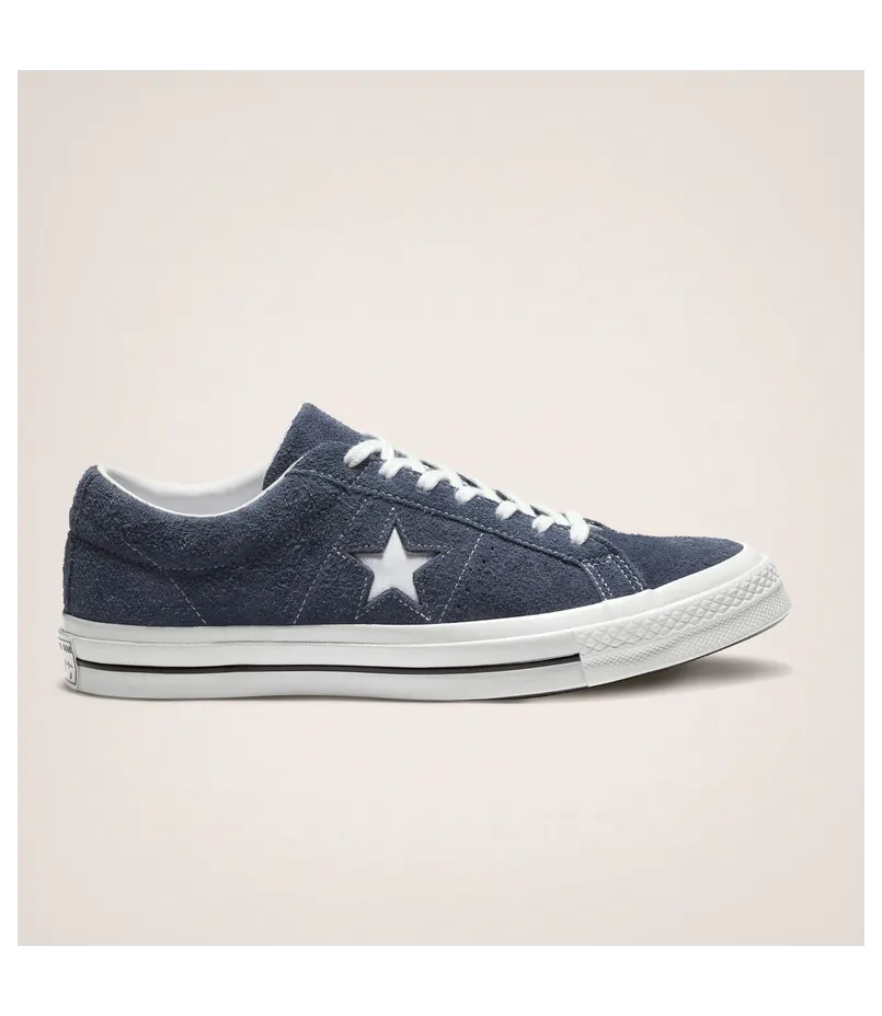 Converse One Star Premium Suede Blue Blue (158371C)