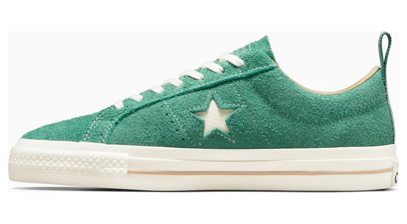 Converse One Star Pro Vintage Suede Green/ White (A02947C)