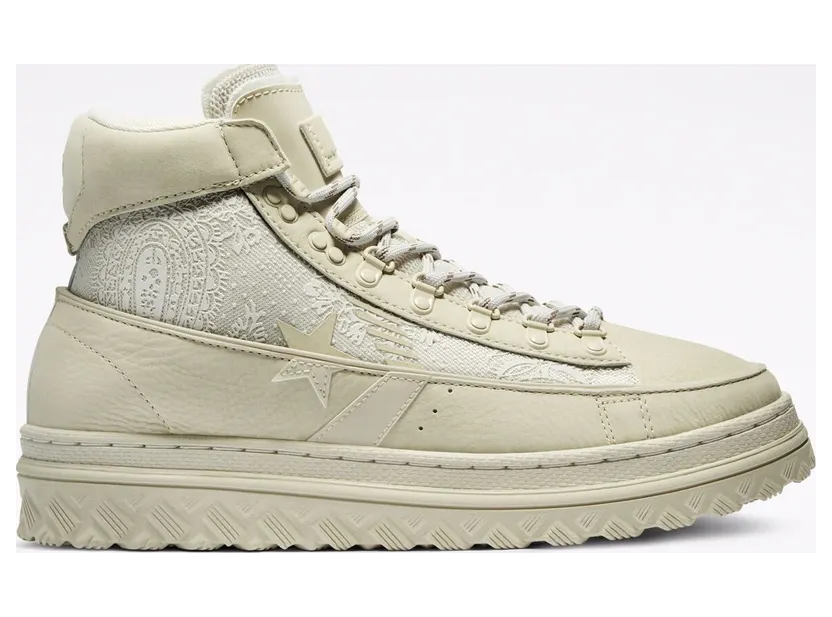 Converse Paria /FARZANEH x Pro Leather X2 High ‘Iranian Paisley Print’ Icicle/Green Haze/Silver Green (170592C)