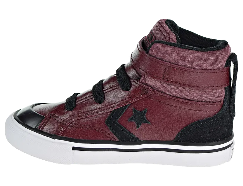 Converse Pro Blaze Strap HI TD “Dark Burgundy/Black/White” (762012C)
