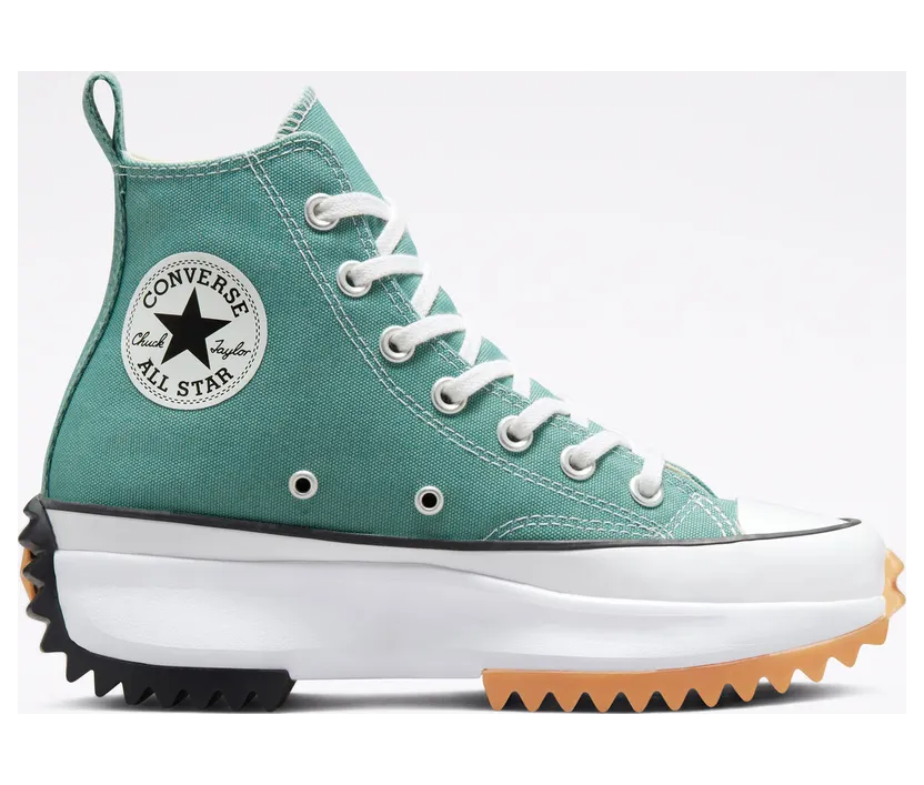 Converse Run Star Hike Platform in den Farben der Saison Jade Unity/Black/White (172726C)