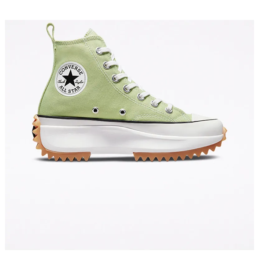 Converse Run Star Hike Platform Seizoenskleur Olive Aura/Black/White (A00552C)