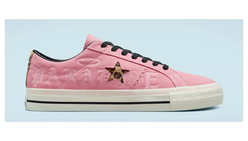 Converse Sean Pablo One Star Pro 90’S Pink/Schwarz/Egret (171325C)