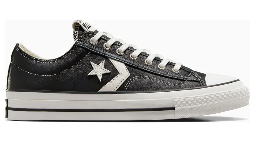 Converse Star Player 76 Fall Leather Black/vintage White/silver