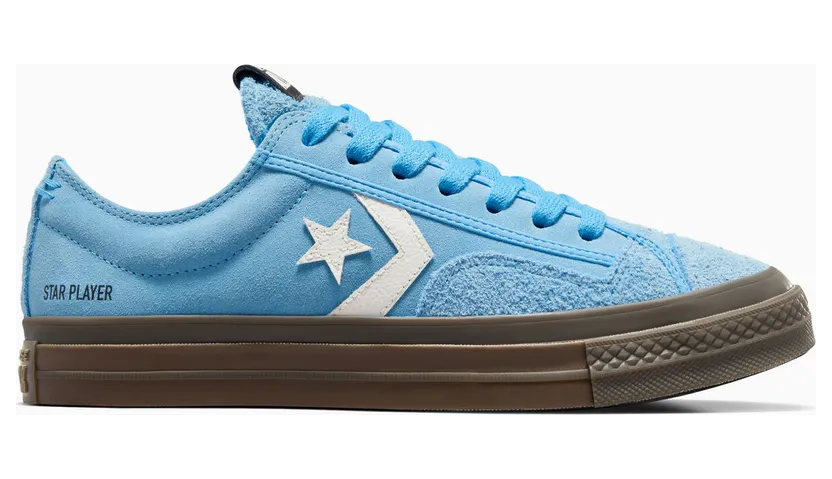 Converse Star Player 76 Suede Blue Blue (A09085C)