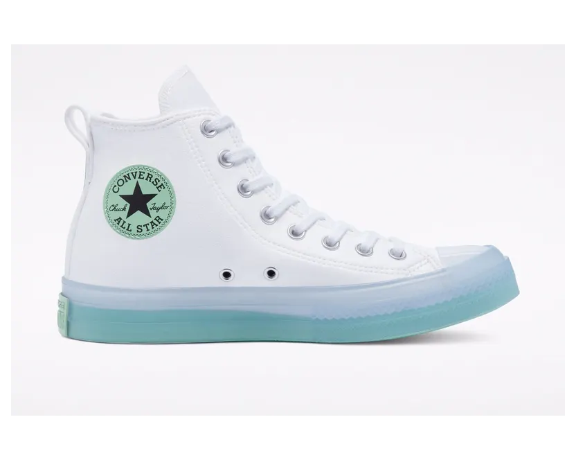 Converse Unisex Black Ice Chuck Taylor All Star CX High Top White White (169607C)
