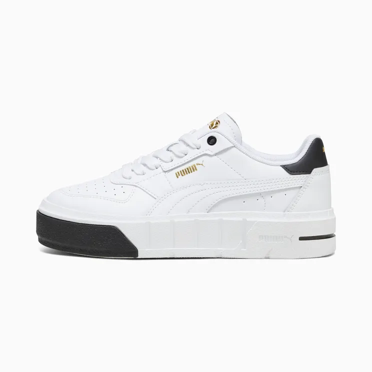 Puma Cali Court leren Wit/Zwart (394384-01)
