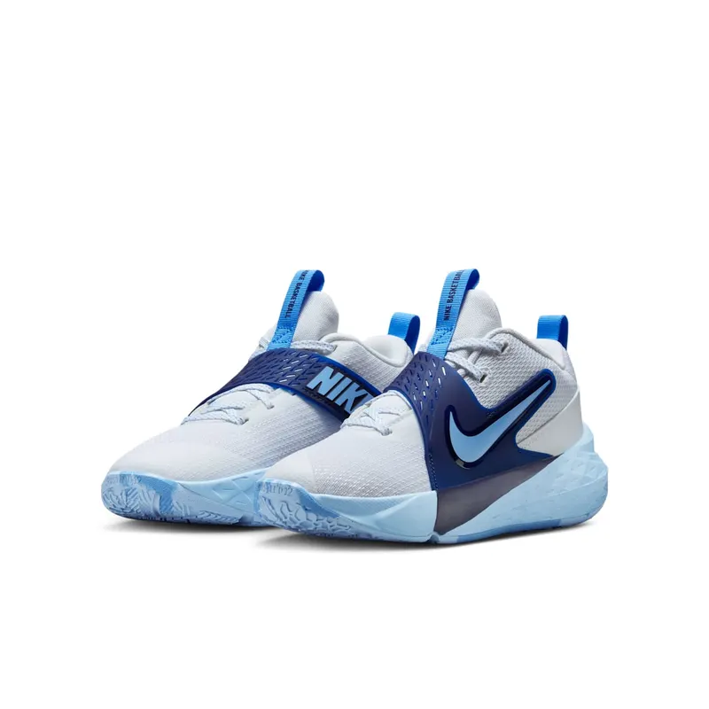 Nike Team Hustle D 12 White Psychic Blue Midnight Navy University Blue (HF6279-100)
