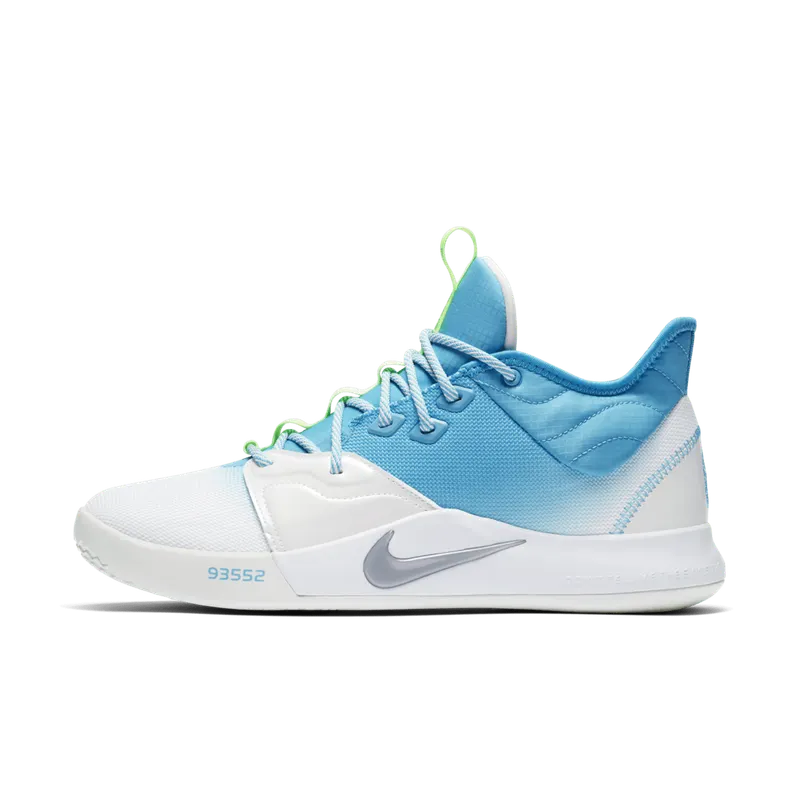 Nike PG 3 Lure Platinum Tint/Platinum Tint-Light Current Blue-Lime Blast (AO2607-005)