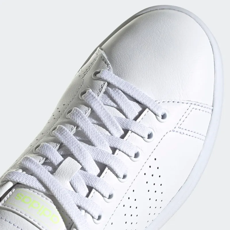 Adidas Advantage Cloud White / Cloud White / Hi-Res Yellow (FY8956)