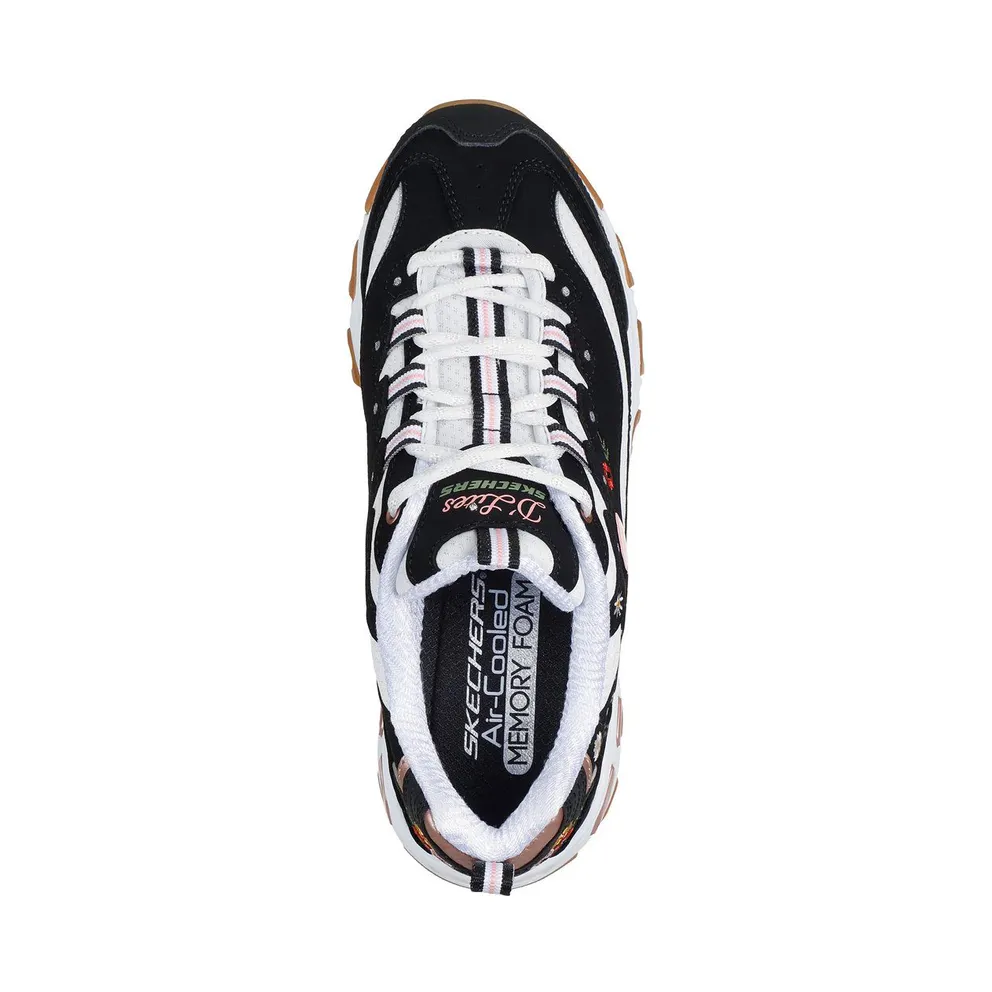 Skechers D’Lites “Spring Bloom” (150553BKW)