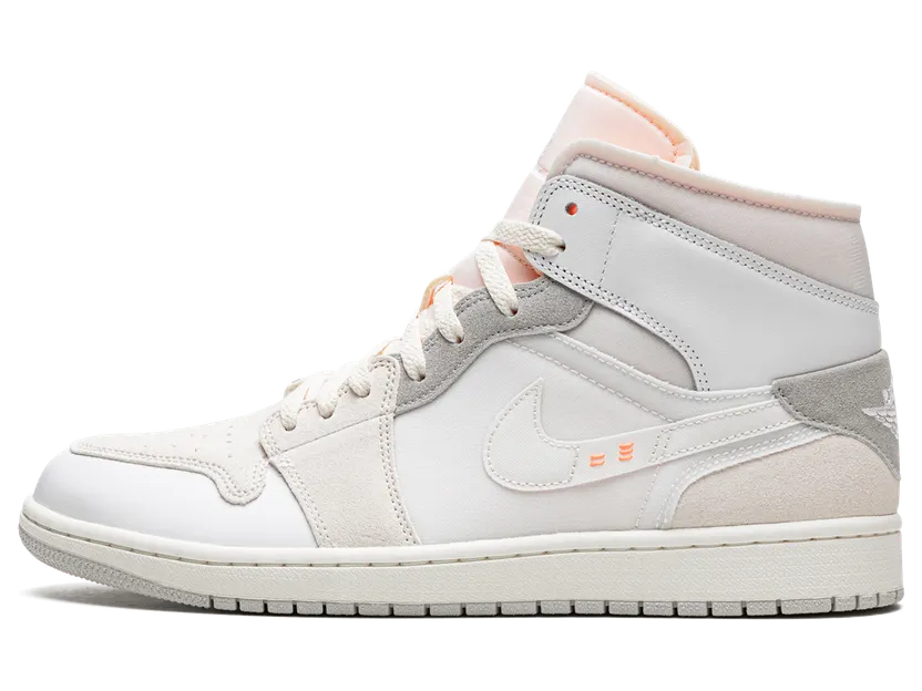 Jordan 1 Mid Inside Out White Grey (DM9652-100)