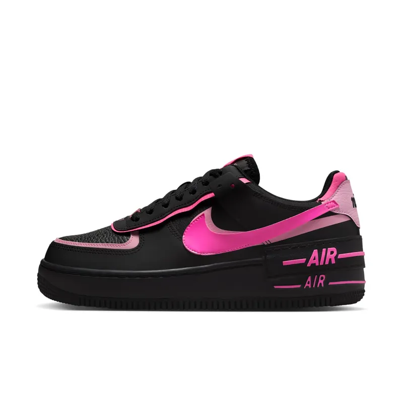 Nike Air Force 1 Low Shadow Black Pink Spell (CI0919-006)