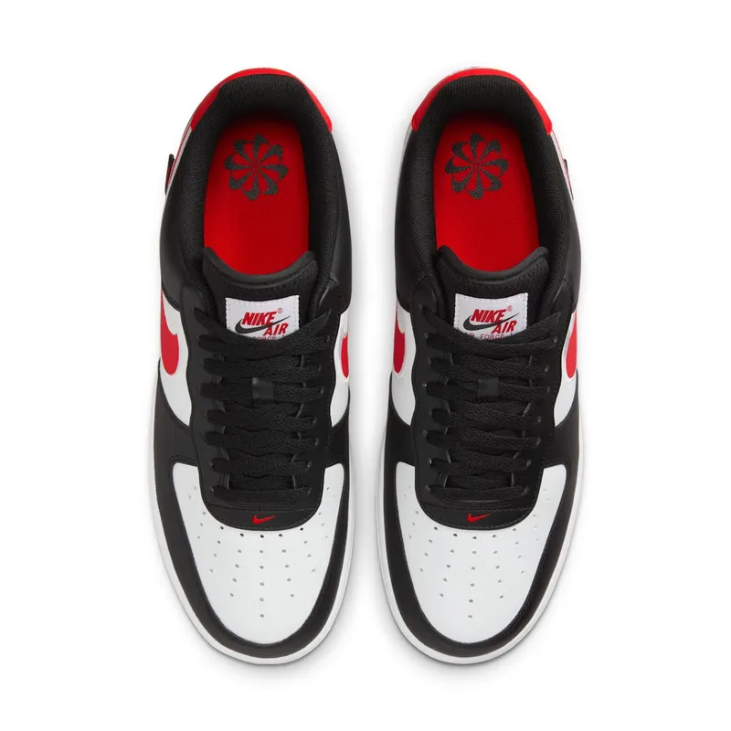 Nike Air Force 1 Low ’07 Next Nature “Black White University Red” (HM0721-002)