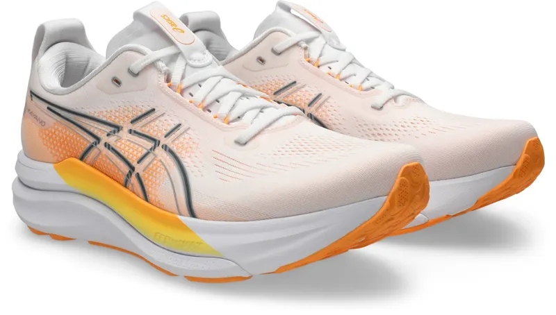 ASICS GEL-KAYANO 33 “White / Stadium Orange” (1011C167-101)