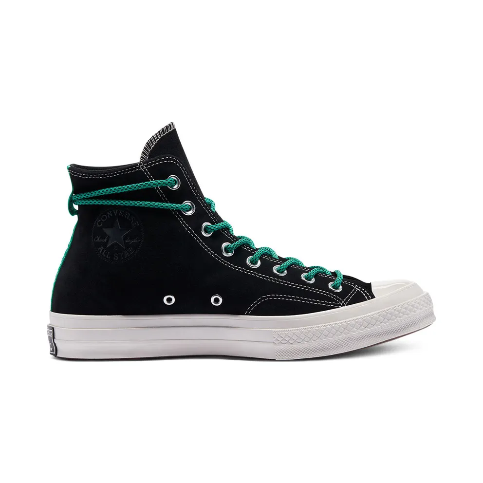 Converse Digital Terrain Chuck 70 High Top Black/court Green/pale Putty (170115C)