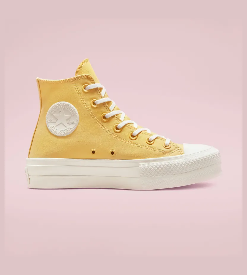 Converse Hybrid Texture Platform Chuck Taylor All Star Saturn Gold/egret/egret (571670C)