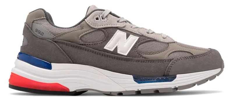 New Balance 992 Grey Blue Red Grey/Blue-Red (M992AG)
