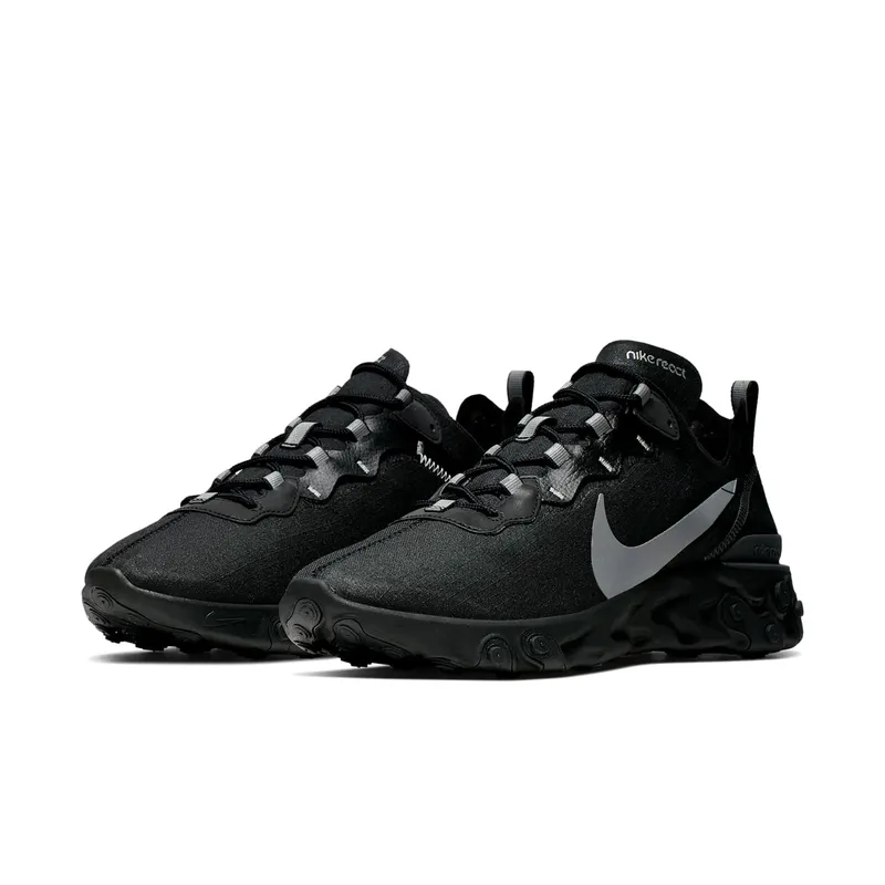 Nike React Element 55 Black Reflect Black/Anthracite (BV1507-002)