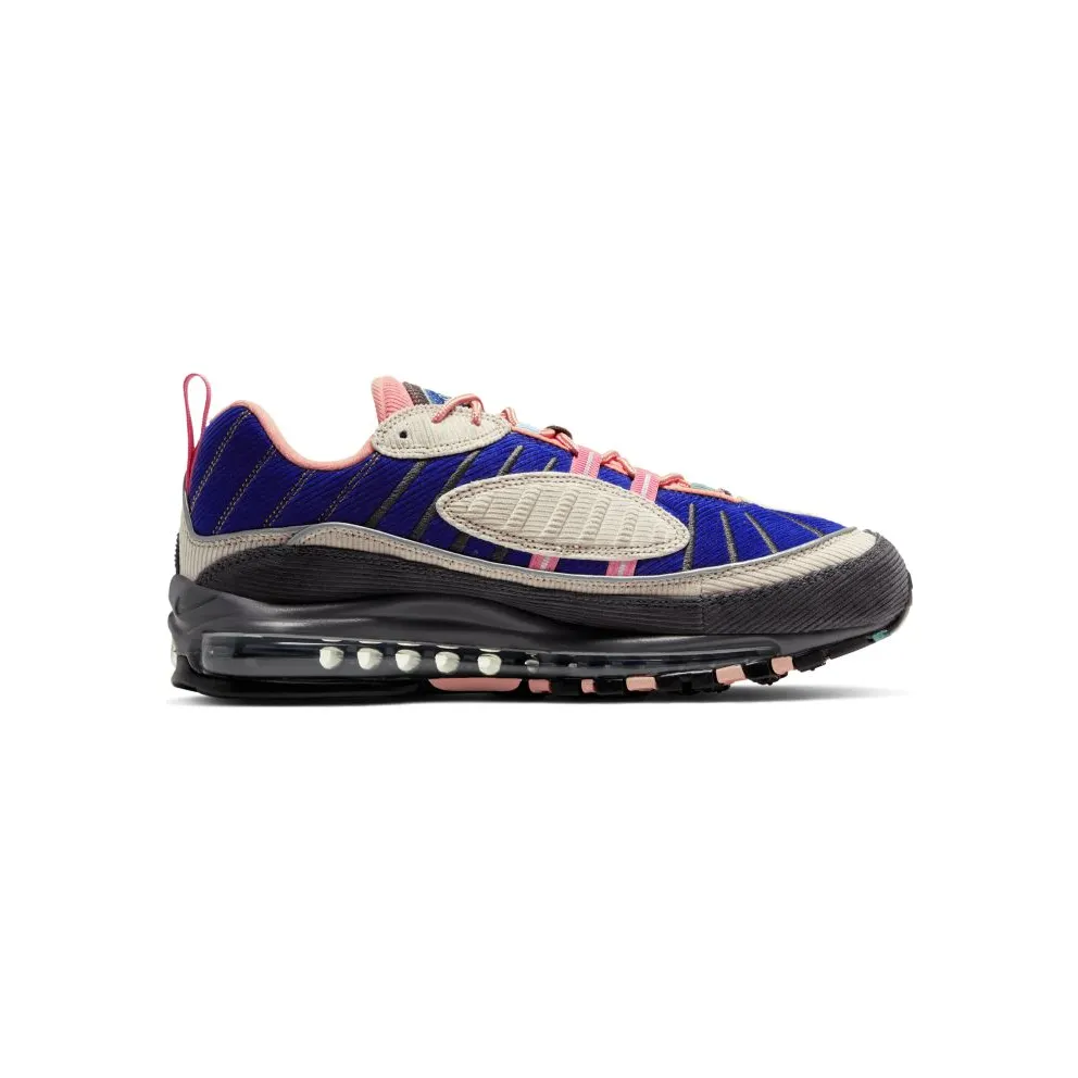Nike Air Max 98 Corduroy Desert Sand Sand/Royal-Pink-Brown (CQ7513-044)