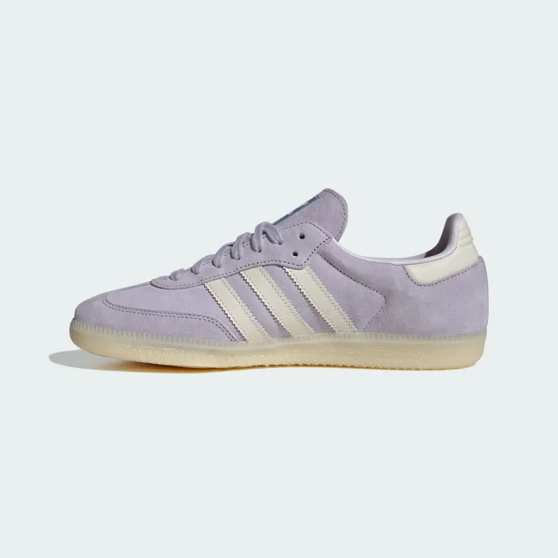 adidas Samba OG Shoes Silver Dawn / Chalk White / Off White (IG6176)