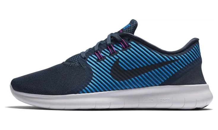 Nike Free Rn Cmtr Sqdrn Blue Dark Obsidian-Hrtg Cyn-Hy (W) (831511-400)