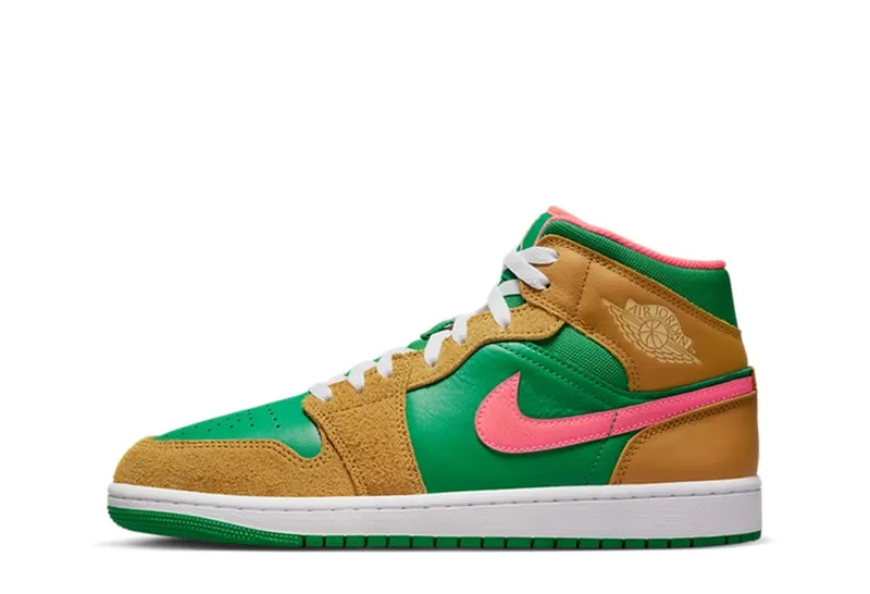Jordan 1 Mid SE Wheat Watermelon (DX4332-700)