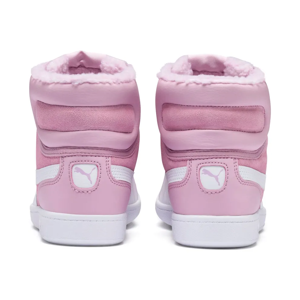 Puma Vikky Mid Fur hoge Pink/White (36685402)