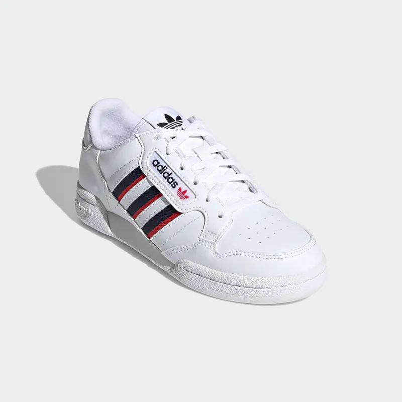 Adidas Continental 80 Stripes Cloud White / Collegiate Navy / Vivid Red (FX6088)