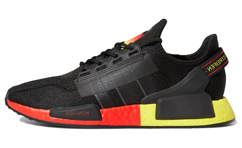 Adidas NMD_R1 V2 ‘United By – Munich’ Core Black/Carbon/Red (FY1161)