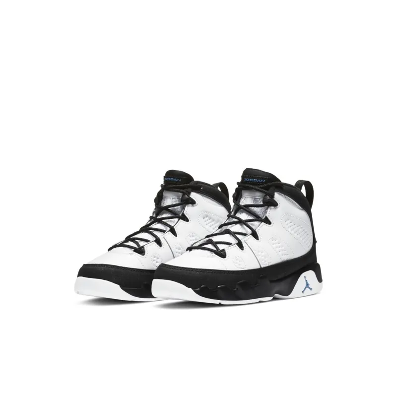 Jordan 9 Retro University Blue (PS) White/University Blue-Black (401811-140)