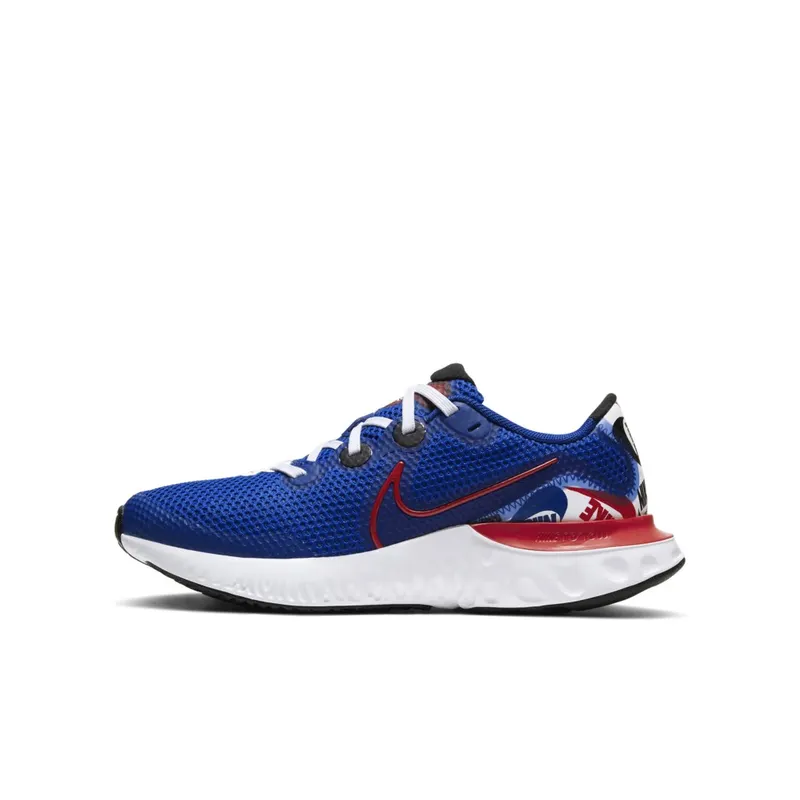 Nike Renew Run Hyper Blue (GS) Hyper Blue/White/Black (CW5812-400)