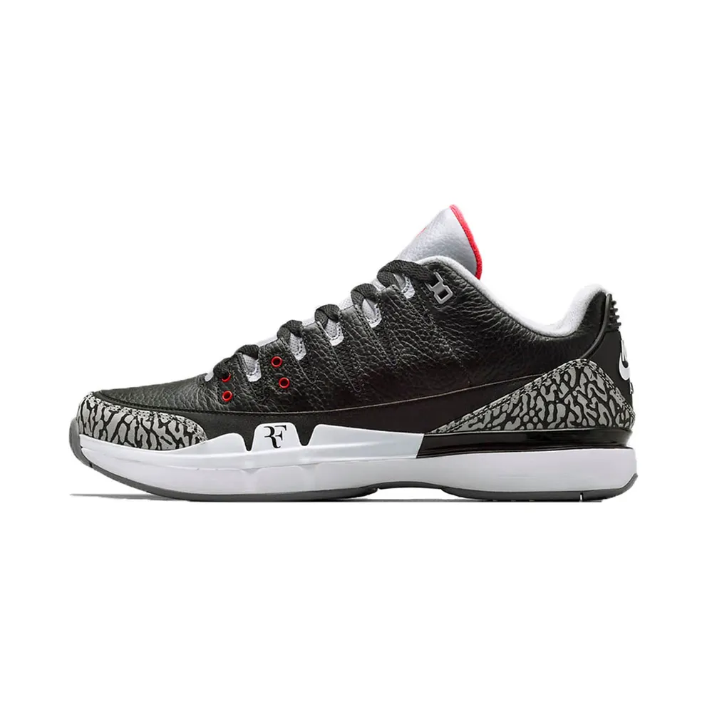 Air Jordan Nike Zoom Vapor III AJ3 RF Roger Federer Black Cement (709998-010)