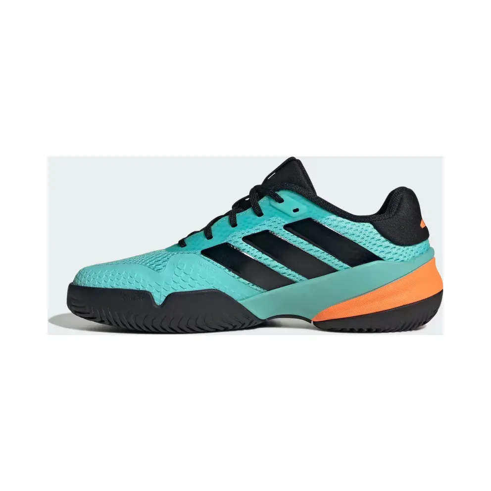 adidas Barricade Tennis “Flash Aqua / Core Black / Lucid Orange” (JR4447)