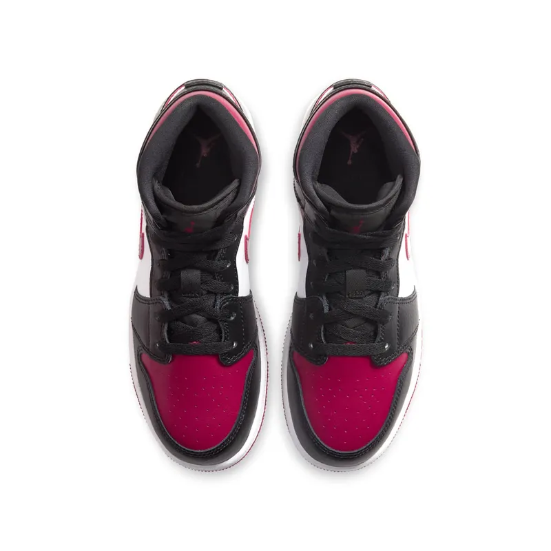 Air Jordan Nike AJ 1 Mid Bred Toe (GS) (2020) (554725-066)