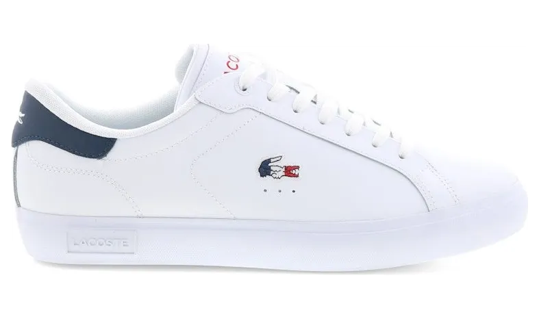 Lacoste Powercourt 125 1 SMA White Navy Red (7-49SMA0080407)
