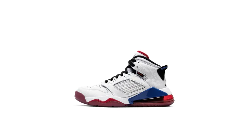 Jordan Mars 270 White University Red (GS) White/University Red/Rush Blue (BQ6508-104)