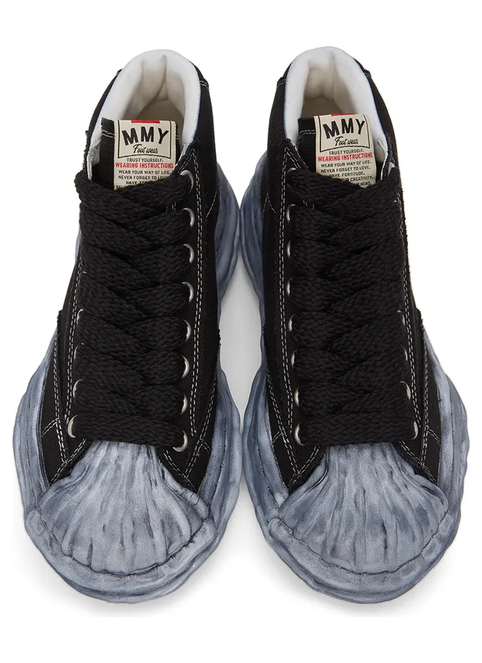 Miharayasuhiro Black Blakey High Sneakers (A08FW709) (5)