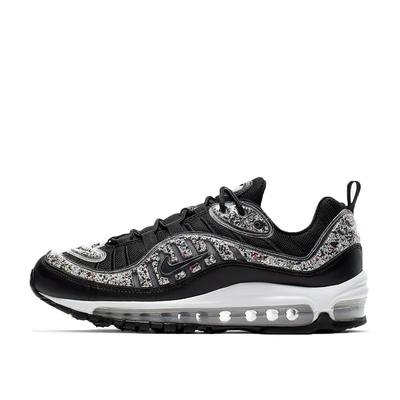 Nike Air Max 98 Recycled Black White (W) Black/Black-White (AV4417-001)