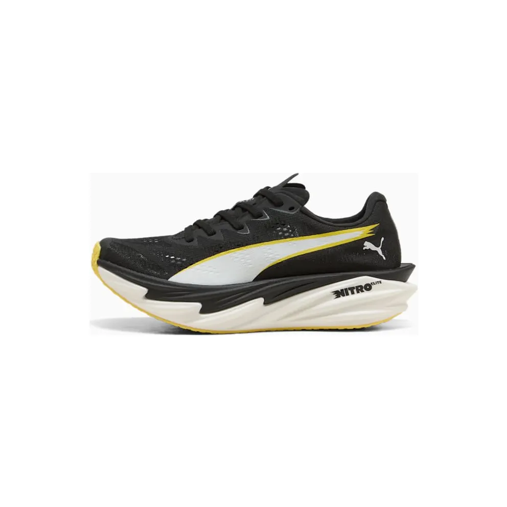 Puma Deviate Nitro Elite 4 HYROX Black Vibrant Yellow (314157-02)