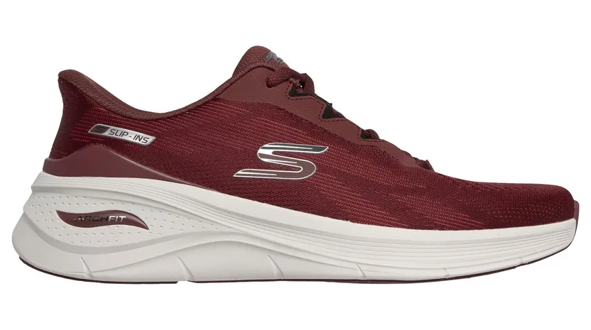 Skechers Slip-ins: Arch Fit 3.0 – Fiddow Sneaker Bordeauxrood