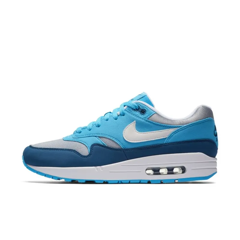 Nike Air Max 1 Blue Fury Wolf Grey/White-Light Blue Fury (AH8145-002)