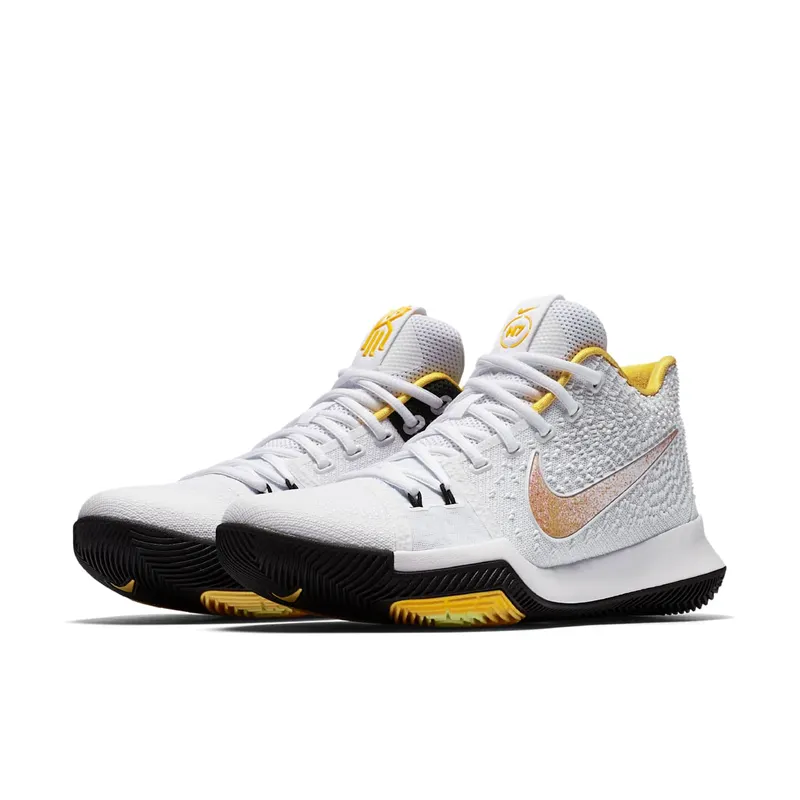 Nike Kyrie 3 N7 (2017) White/White-Varsity Maize-Black (899355-117)