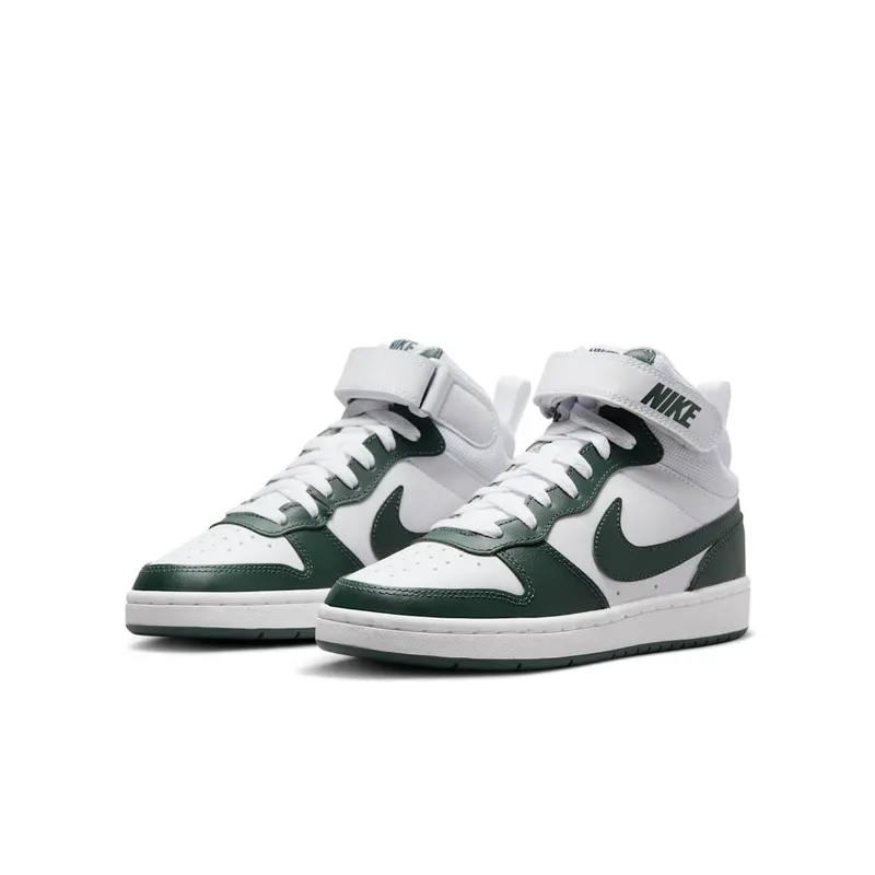 Nike Court Borough Mid 2 White Vintage Green (CD7782-119)