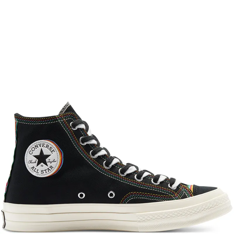 Converse Chuck Taylor All-Star 70s Hi Layers Black Black/Egret (169046C)