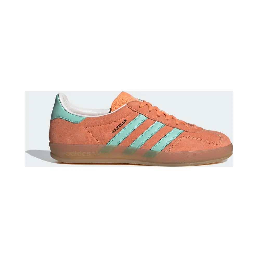 adidas Gazelle Indoor Schuh Easy Orange / Clear Mint / Gum (IH7499)