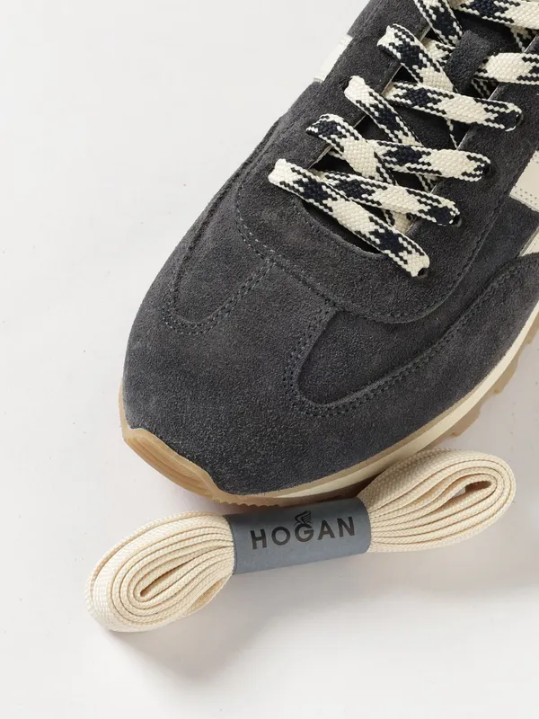 Hogan 86er Suede Sneakers Blue (HXM7010FZ80UHO01VU) (3)