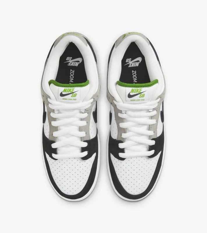 Nike SB Dunk Low Chlorophyll – “Medium Grey / White-chlorophyll-black” (BQ6817-011)